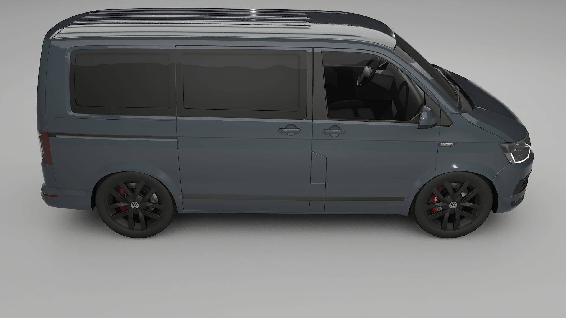 VW Transporter T6 Multivan TPU Paint Protection Film | GRANITE Color Change PPF Full Pre-Cut Kit