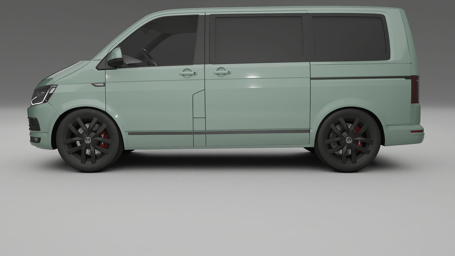 VW Transporter T6 Multivan TPU Paint Protection Film | CINDER Color Change PPF Full Pre-Cut Kit