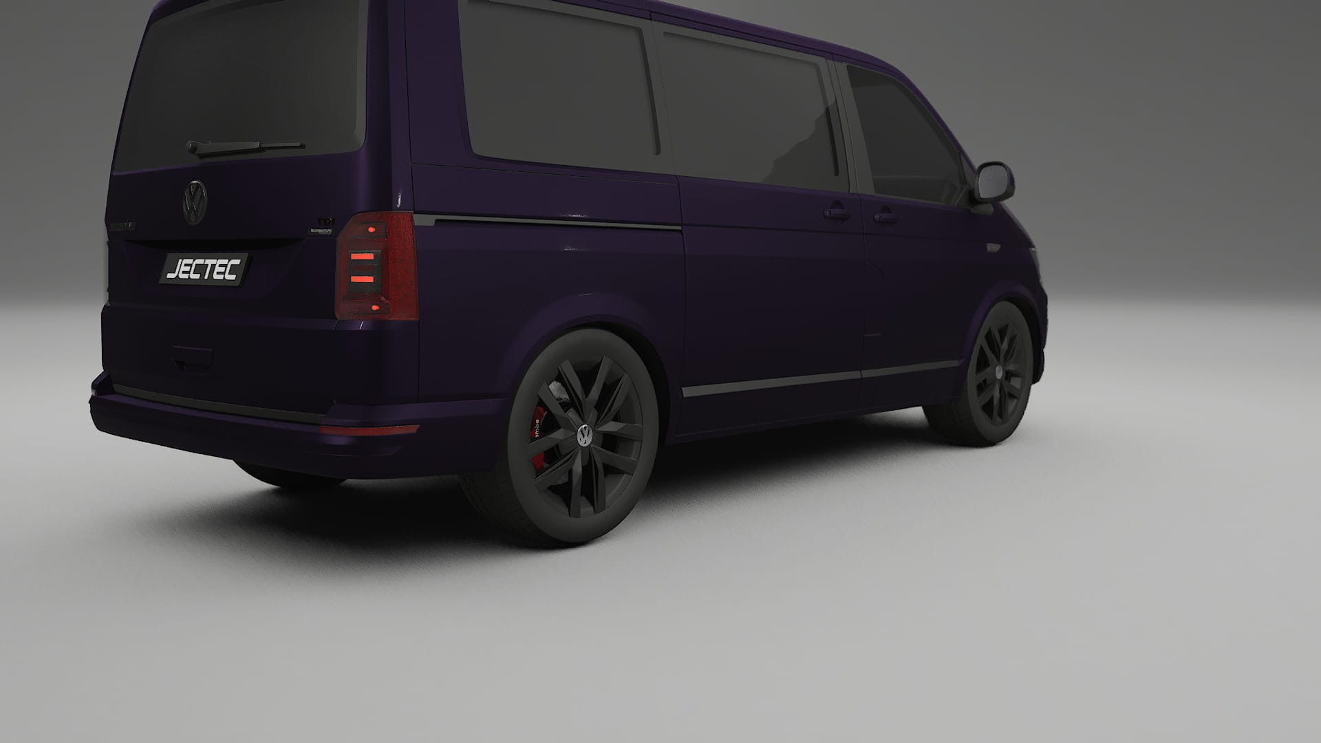 VW Transporter T6 Multivan TPU Paint Protection Film | VIOLET Color Change PPF Full Pre-Cut Kit