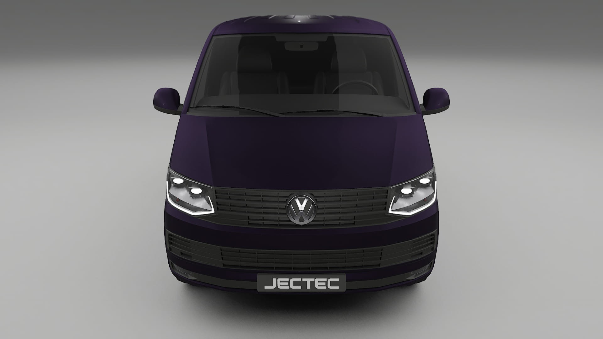 VW Transporter T6 Multivan TPU Paint Protection Film | VIOLET Color Change PPF Full Pre-Cut Kit
