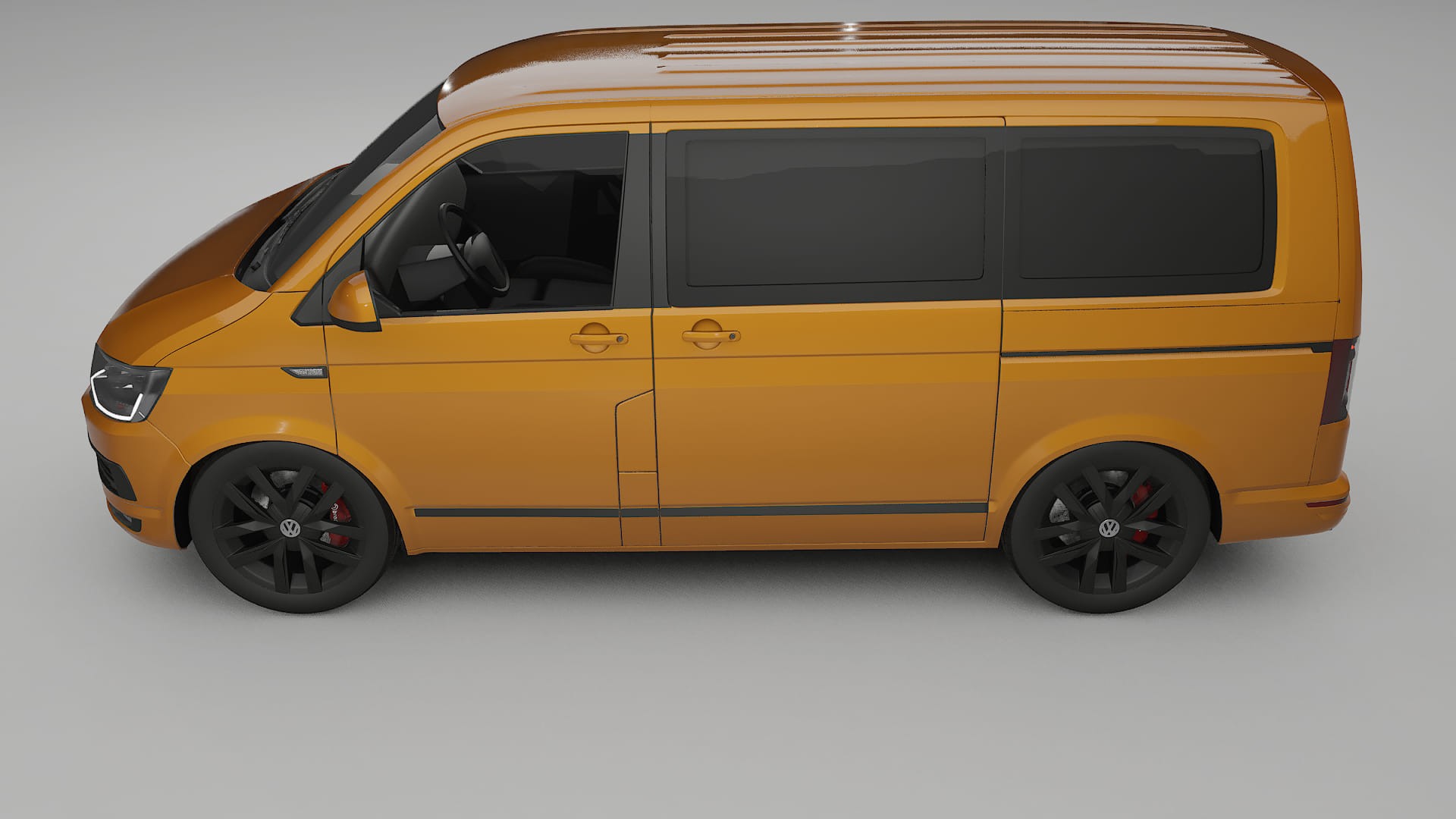 VW Transporter T6 Multivan TPU Paint Protection Film | DAISY Color Change PPF Full Pre-Cut Kit