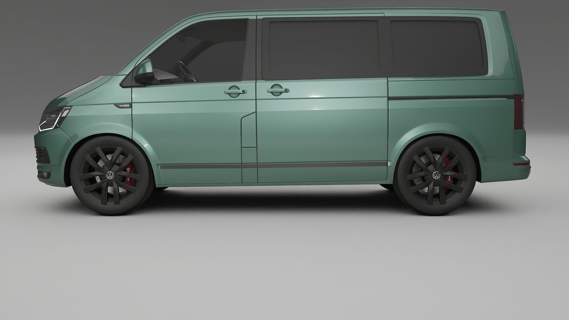 VW Transporter T6 Multivan TPU Paint Protection Film | EVERGREEN Color Change PPF Full Pre-Cut Kit