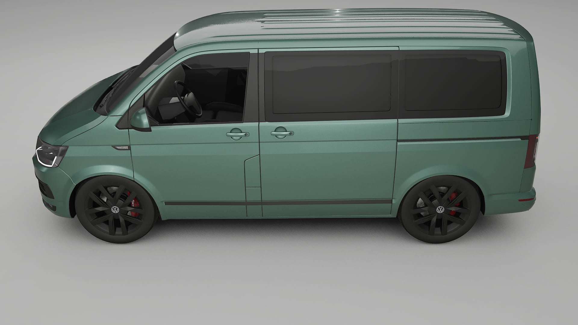 VW Transporter T6 Multivan TPU Paint Protection Film | EVERGREEN Color Change PPF Full Pre-Cut Kit