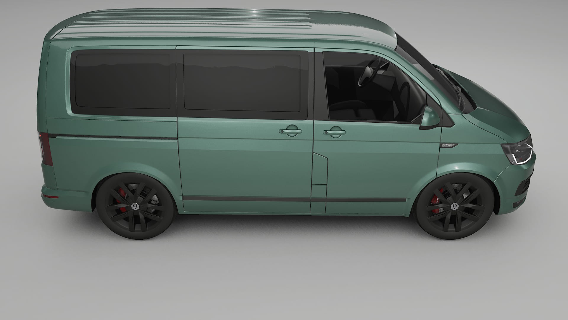 VW Transporter T6 Multivan TPU Paint Protection Film | EVERGREEN Color Change PPF Full Pre-Cut Kit