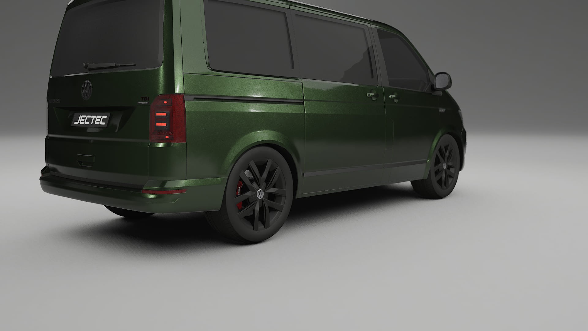 VW Transporter T6 Multivan TPU Paint Protection Film | LAGOON Color Change PPF Full Pre-Cut Kit