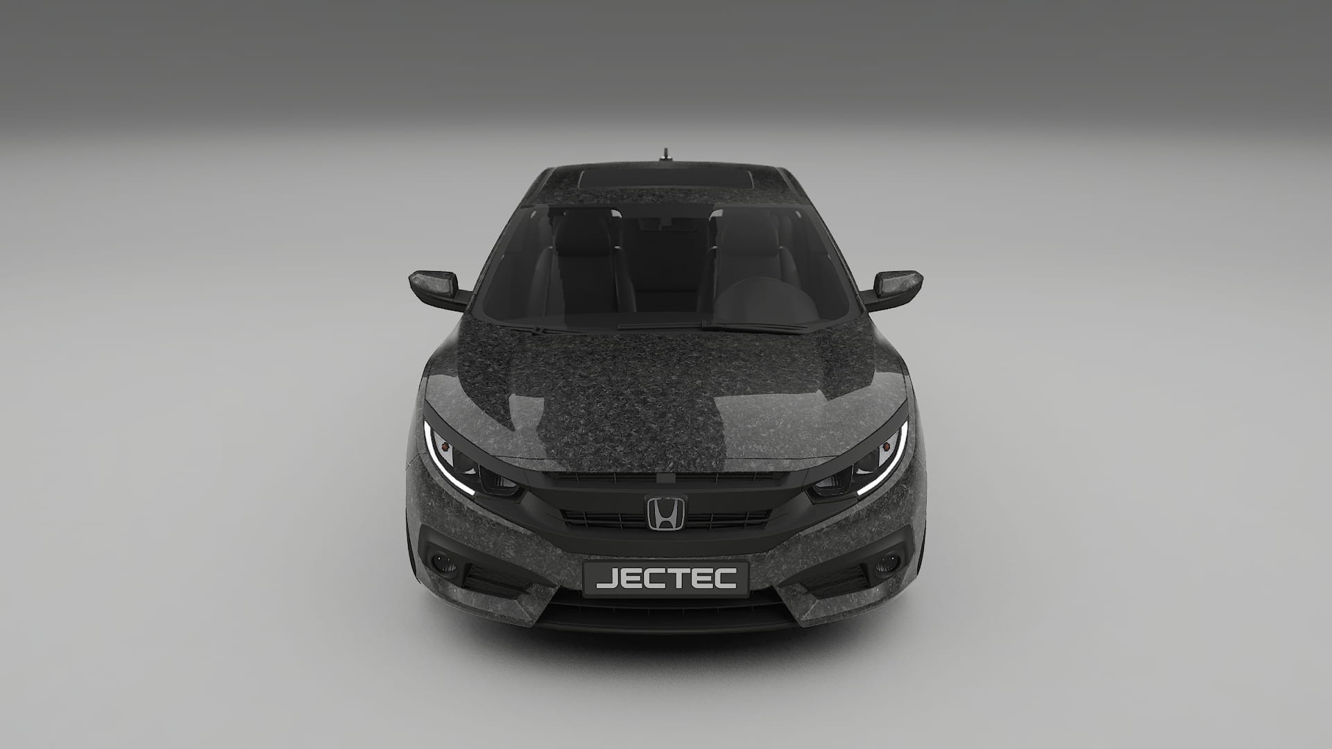 Honda Civic coupe prefacelift pre-LCI TPU Paint Protection Film | FORGED S Color Change PPF Full Pre-Cut Kit