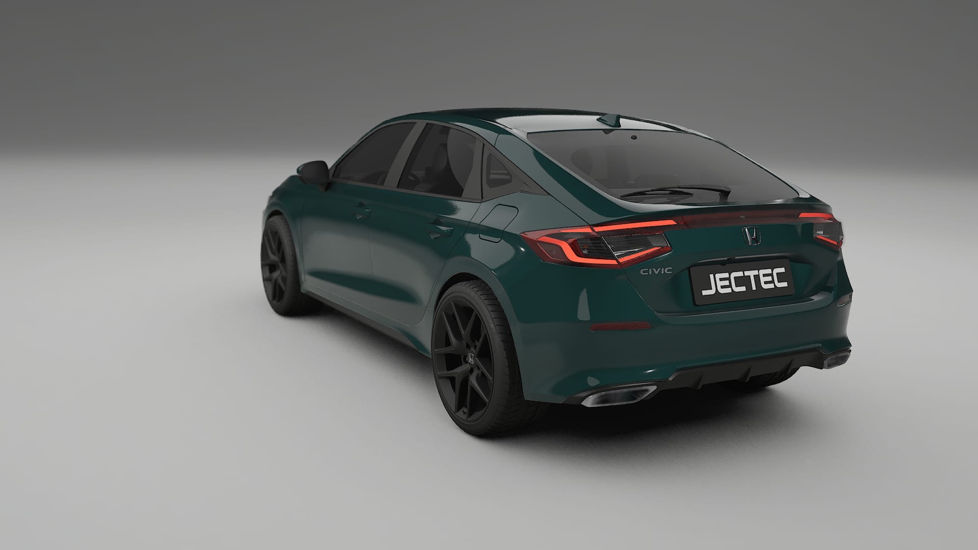 Honda Civic hatchback TPU Paint Protection Film | INFERNO Color Change PPF Full Pre-Cut Kit