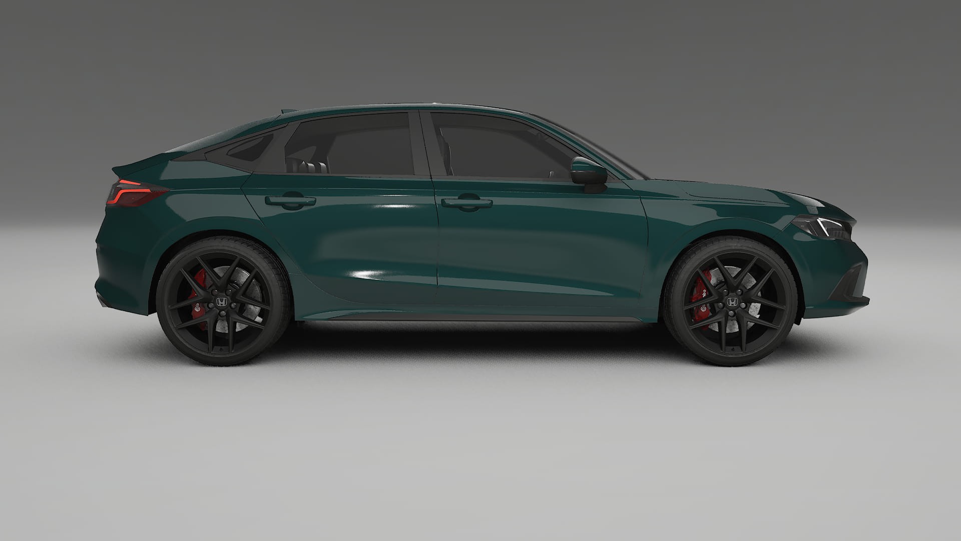 Honda Civic hatchback TPU Paint Protection Film | INFERNO Color Change PPF Full Pre-Cut Kit