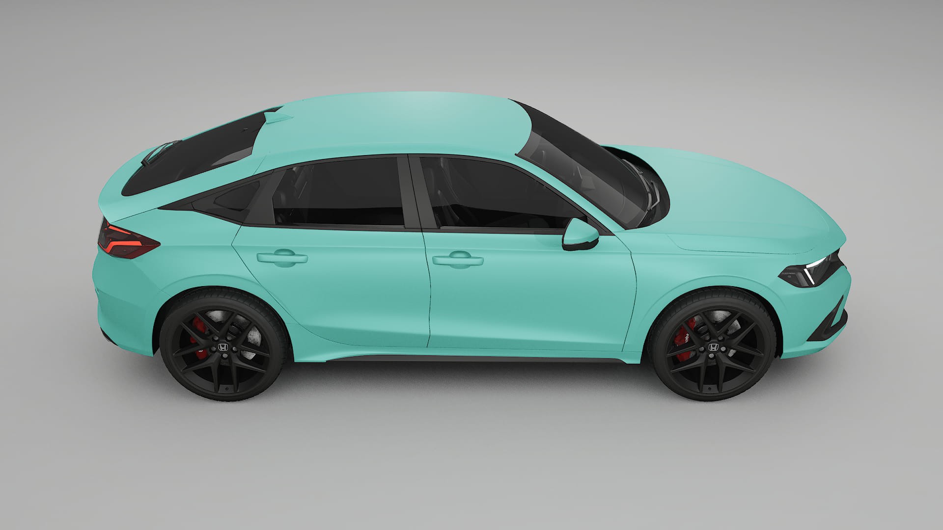 Honda Civic hatchback TPU Paint Protection Film | FROST Color Change PPF Full Pre-Cut Kit