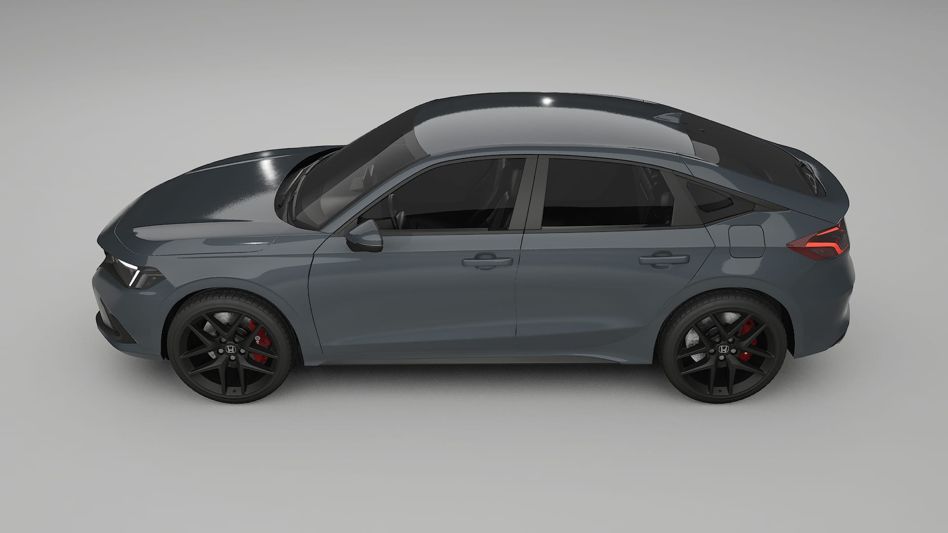 Honda Civic hatchback TPU Paint Protection Film | GRANITE Color Change PPF Full Pre-Cut Kit