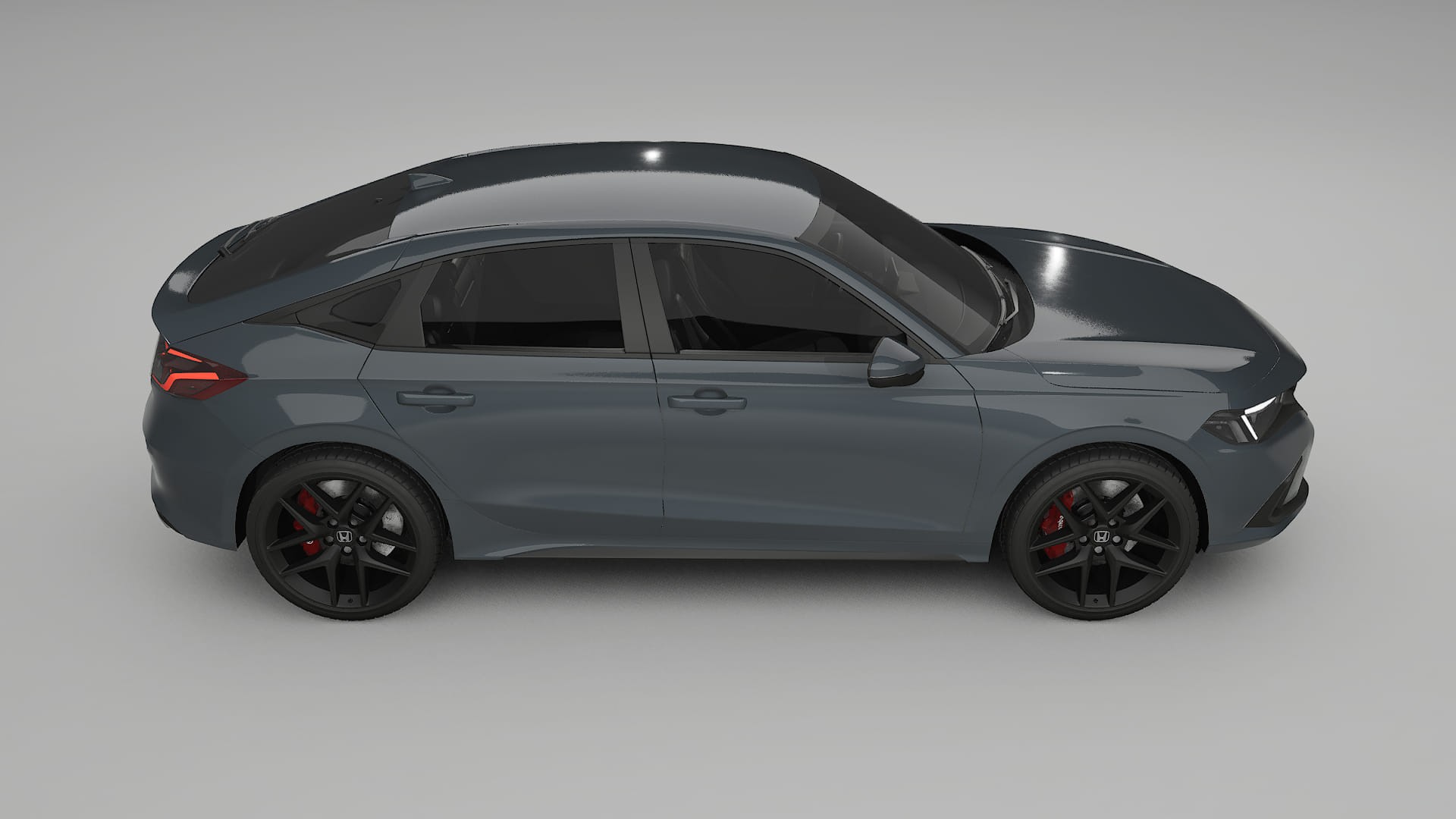 Honda Civic hatchback TPU Paint Protection Film | GRANITE Color Change PPF Full Pre-Cut Kit