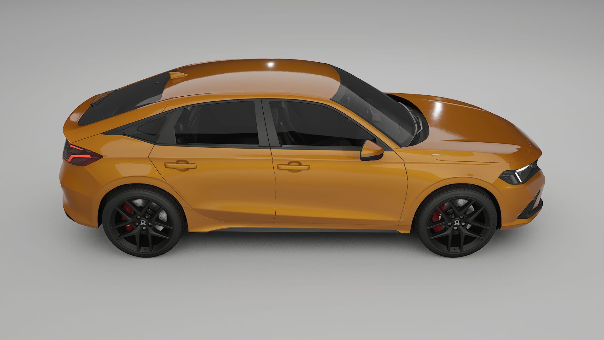 Honda Civic hatchback TPU Paint Protection Film | DAISY Color Change PPF Full Pre-Cut Kit