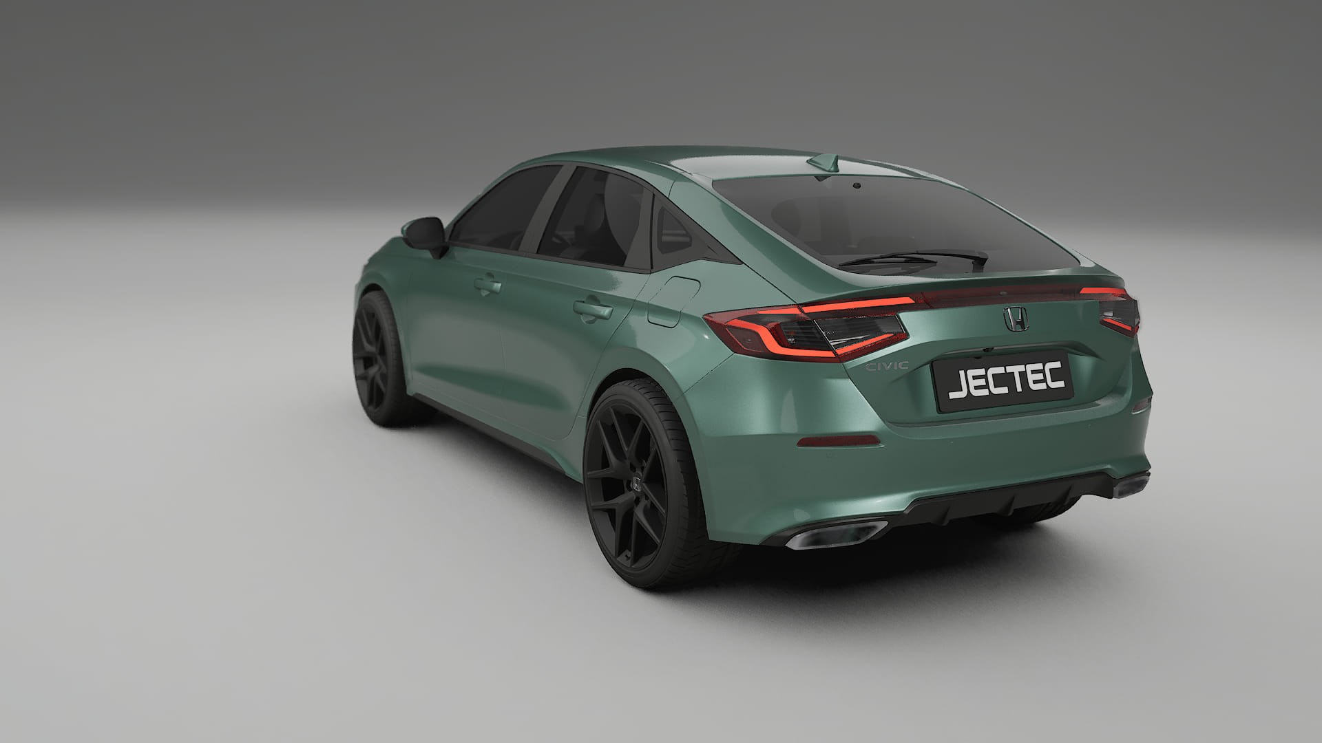 Honda Civic hatchback TPU Paint Protection Film | EVERGREEN Color Change PPF Full Pre-Cut Kit