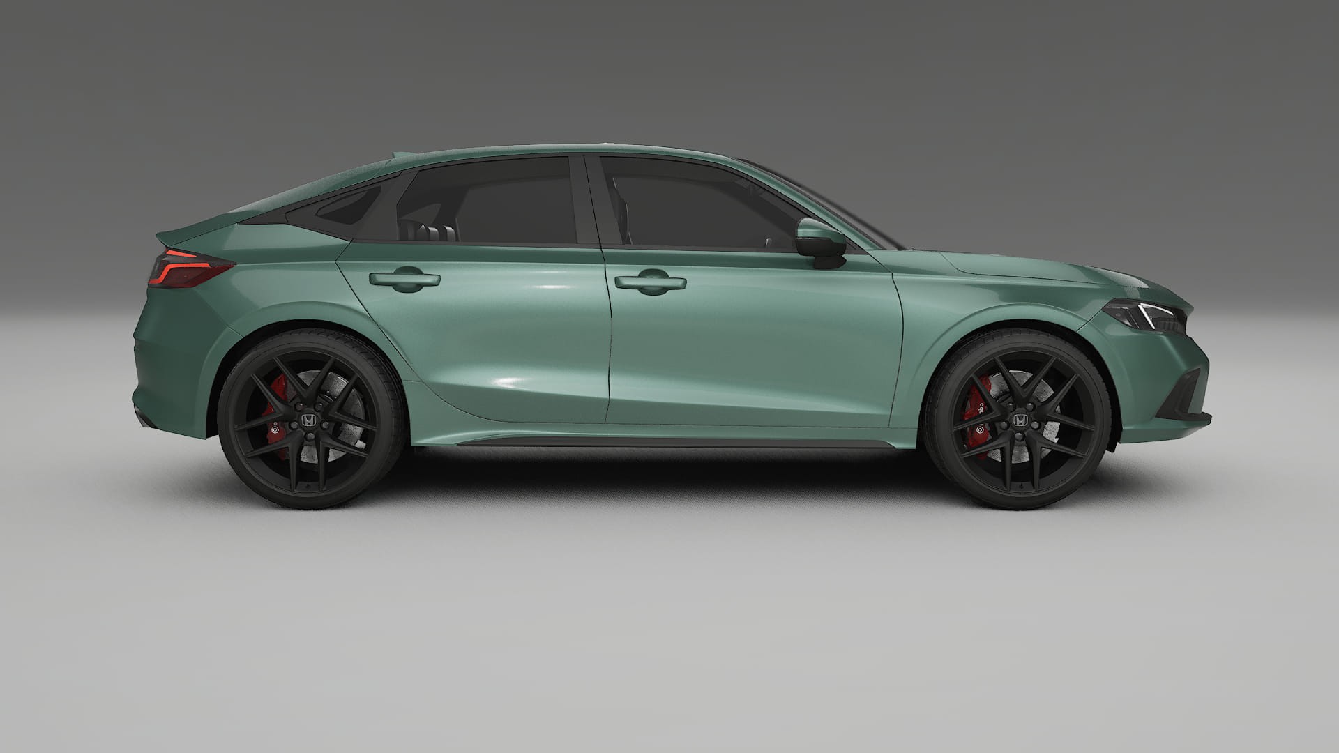 Honda Civic hatchback TPU Paint Protection Film | EVERGREEN Color Change PPF Full Pre-Cut Kit