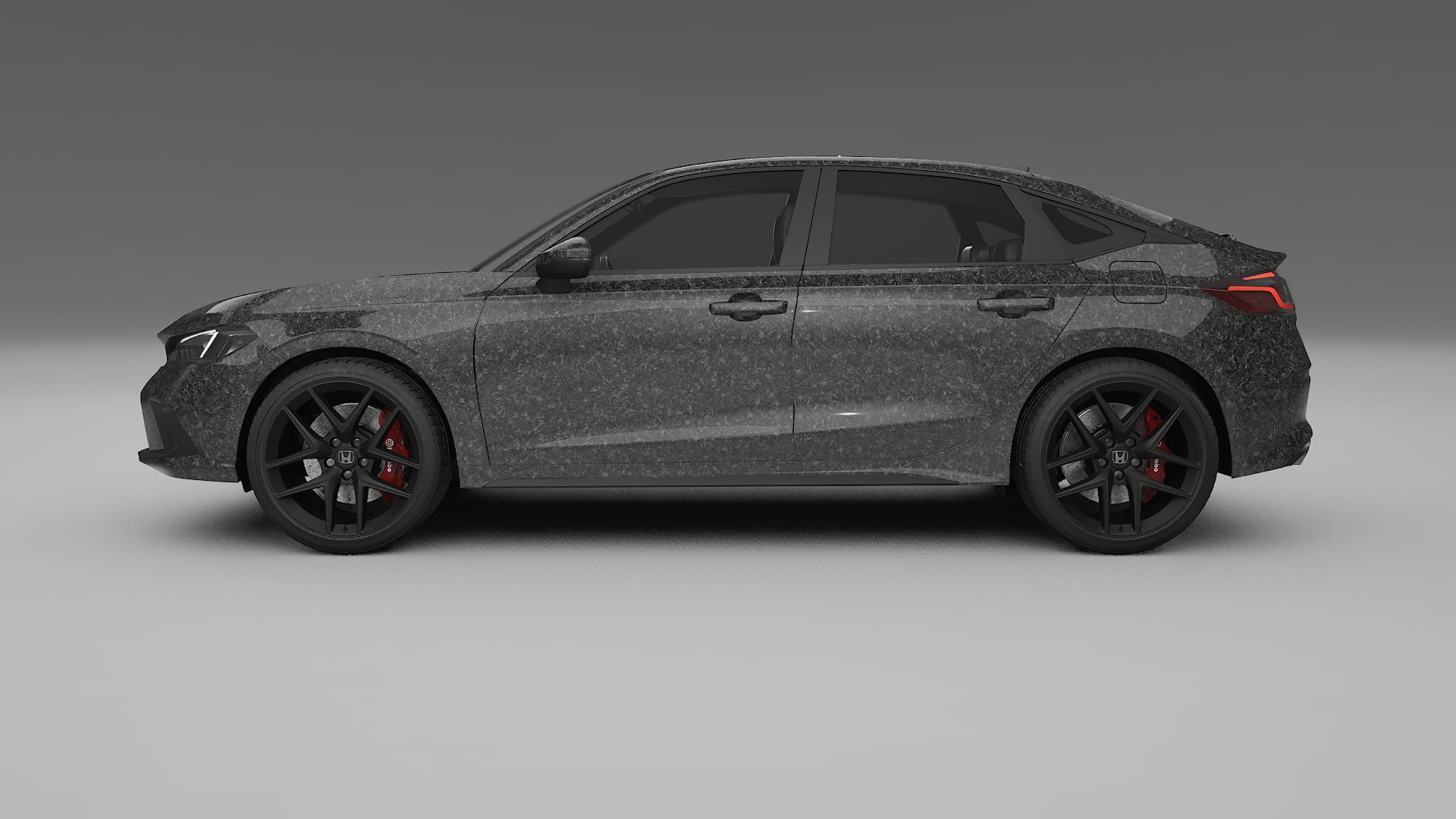 Honda Civic hatchback TPU Paint Protection Film | FORGED S Color Change PPF Full Pre-Cut Kit