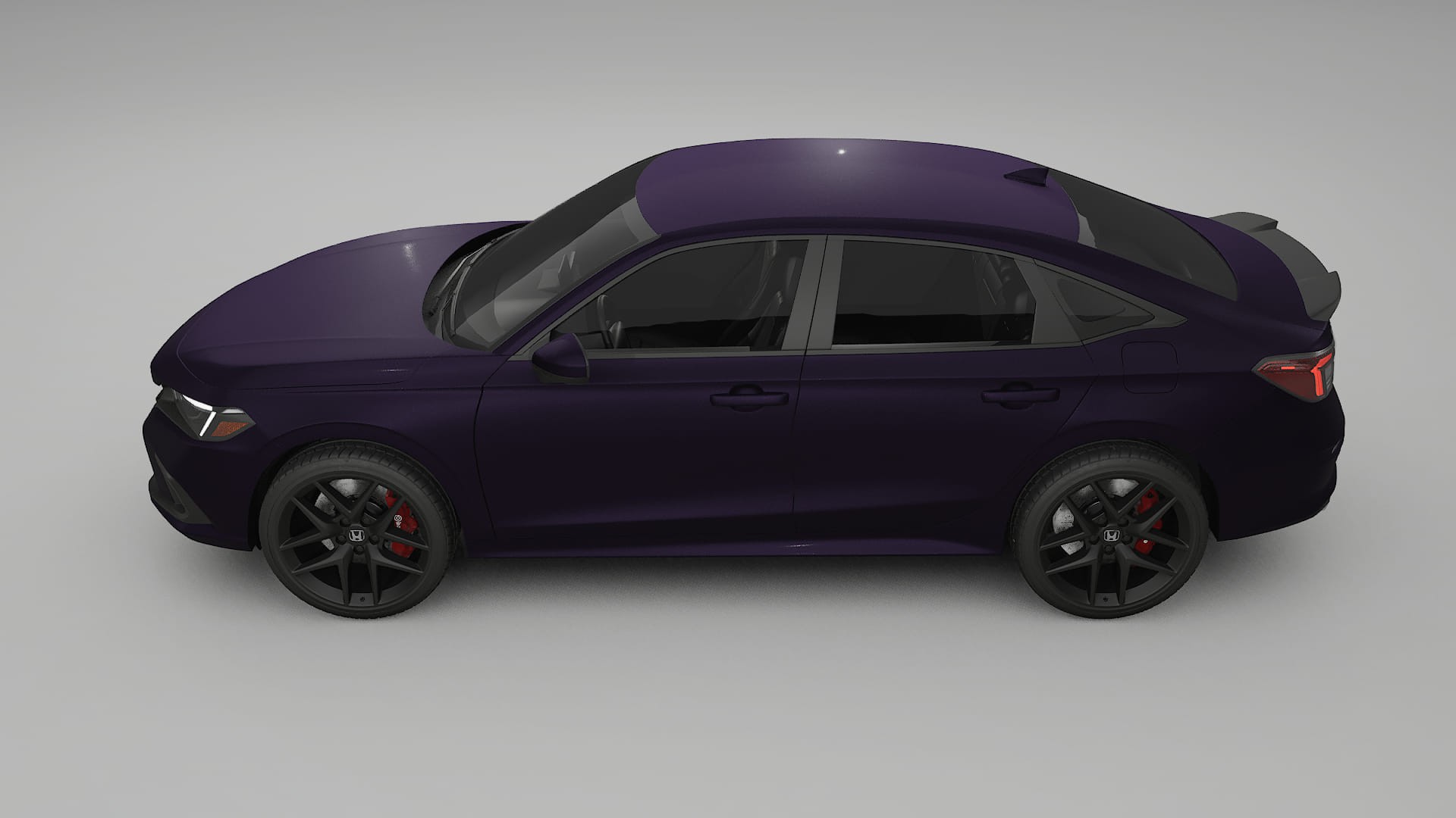 Honda Civic Si TPU Paint Protection Film | VIOLET Color Change PPF Full Pre-Cut Kit