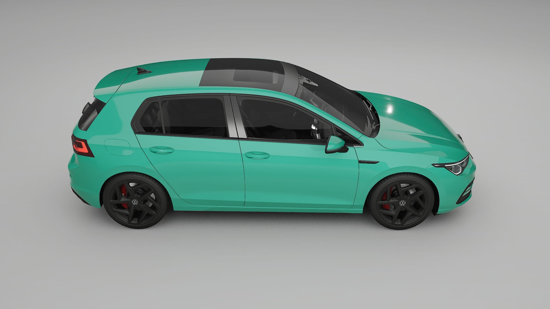 VW Golf Mk8 TPU Paint Protection Film | JEWEL Color Change PPF Full Pre-Cut Kit