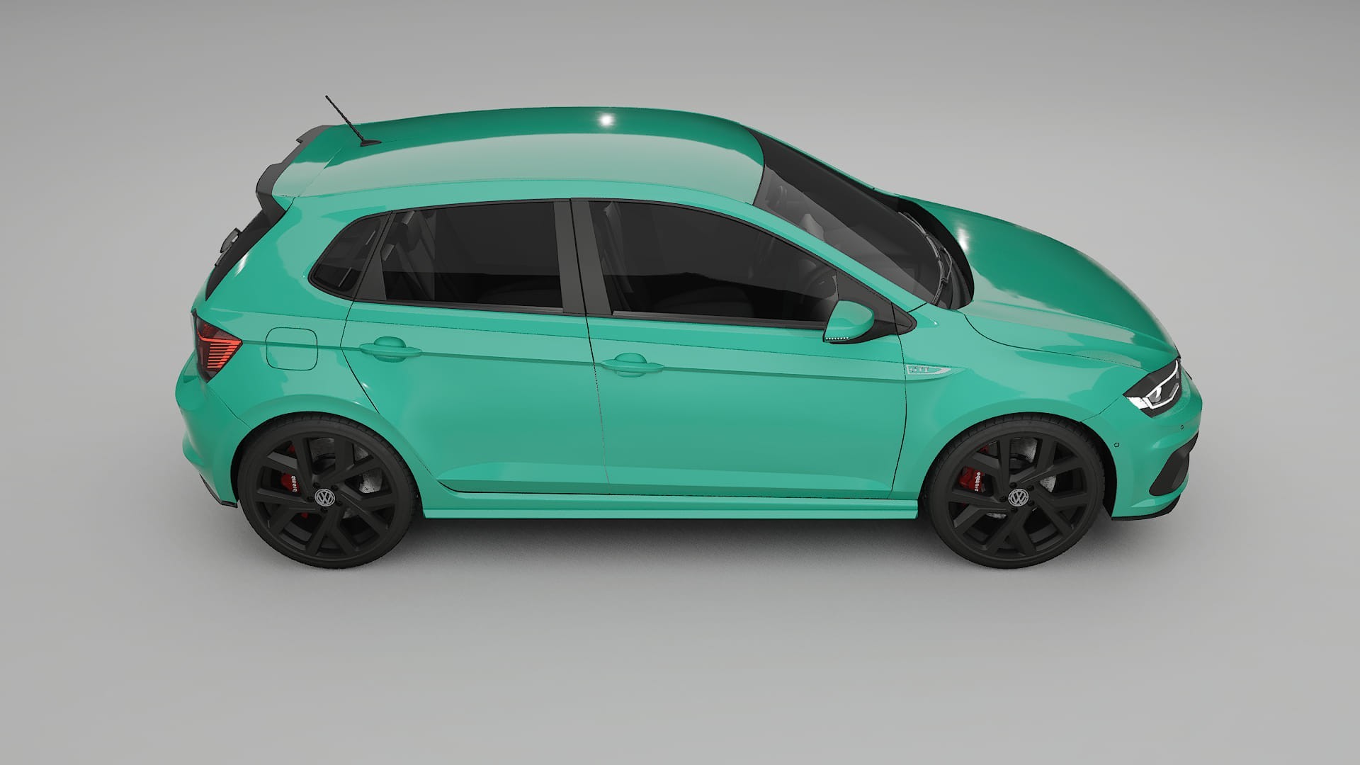 VW Polo GTI VI TPU Paint Protection Film | JEWEL Color Change PPF Full Pre-Cut Kit