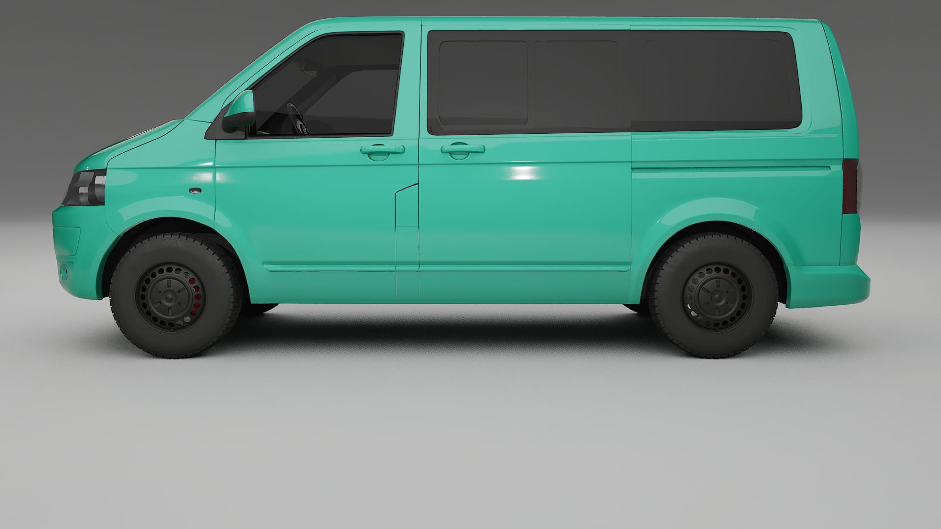 VW Transporter T5 Caravelle TPU Paint Protection Film | JEWEL Color Change PPF Full Pre-Cut Kit