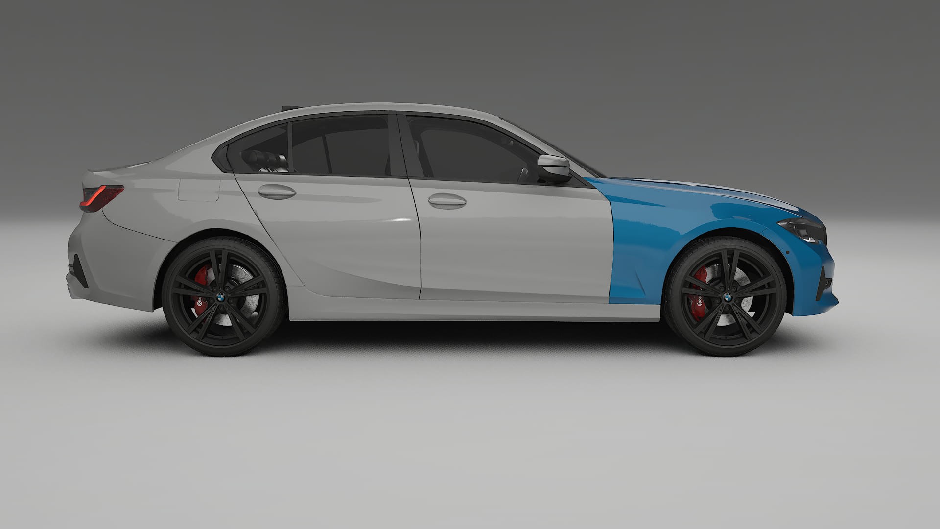 Pellicola Protettiva per Vernice BMW 3 G20 prefacelift pre-LCI | CrystalGuard TPU Trasparente PPF Kit di Protezione Frontale