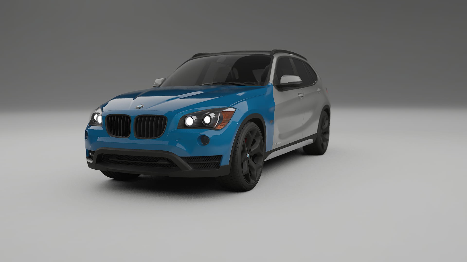 Pellicola Protettiva per Vernice BMW X1 E84 | CrystalGuard TPU Trasparente PPF Kit di Protezione Frontale