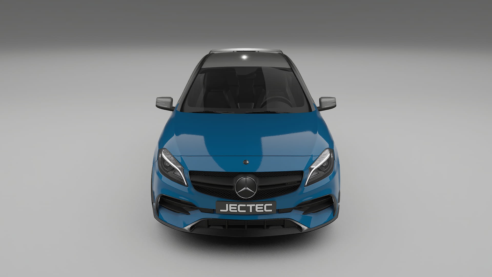 Pellicola Protettiva per Vernice Mercedes A45 AMG W176 | CrystalGuard TPU Trasparente PPF Kit di Protezione Frontale