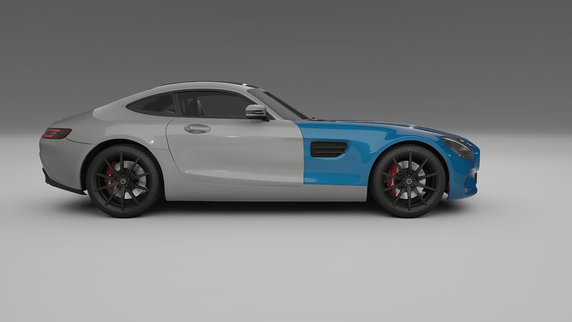 Pellicola Protettiva per Vernice Mercedes AMG GT C190 Coupe | CrystalGuard TPU Trasparente PPF Kit di Protezione Frontale