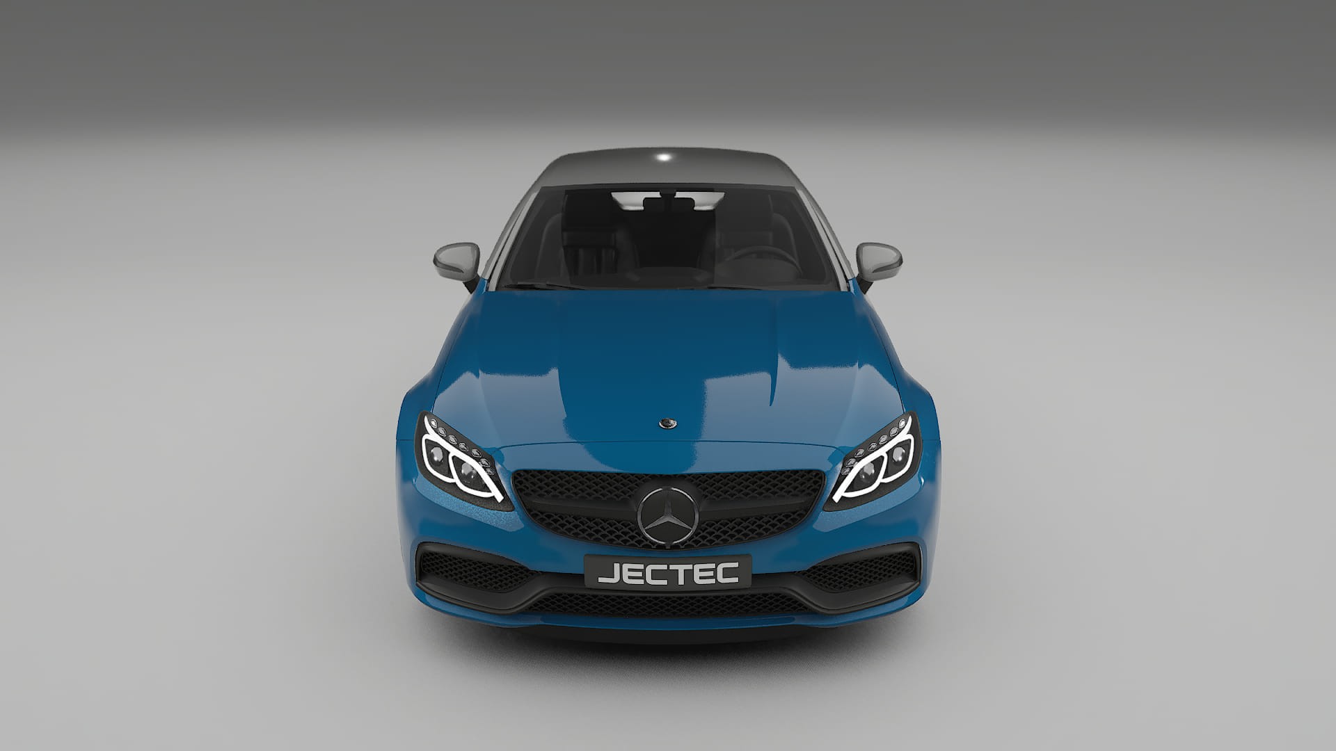 Pellicola Protettiva per Vernice Mercedes C63 AMG W205 Coupe | CrystalGuard TPU Trasparente PPF Kit di Protezione Frontale