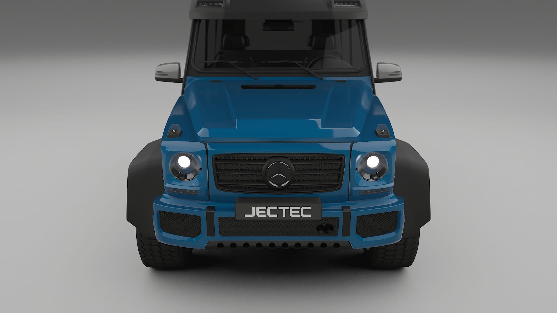Pellicola Protettiva per Vernice Mercedes G-class 4x4 W463 | CrystalGuard TPU Trasparente PPF Kit di Protezione Frontale