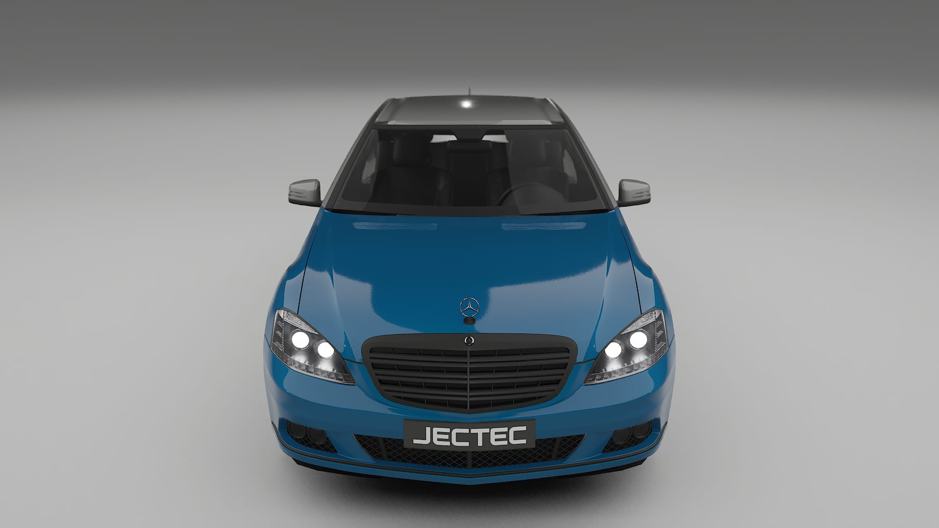 Pellicola Protettiva per Vernice Mercedes S-class W221 facelift LCI | CrystalGuard TPU Trasparente PPF Kit di Protezione Frontal