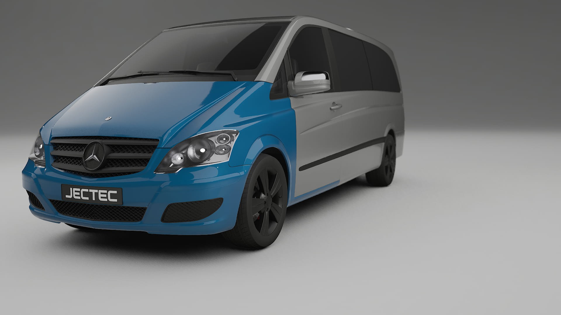 Pellicola Protettiva per Vernice Mercedes Viano Extralong W439 Facelift LCI | CrystalGuard TPU Trasparente PPF Kit di Protezione