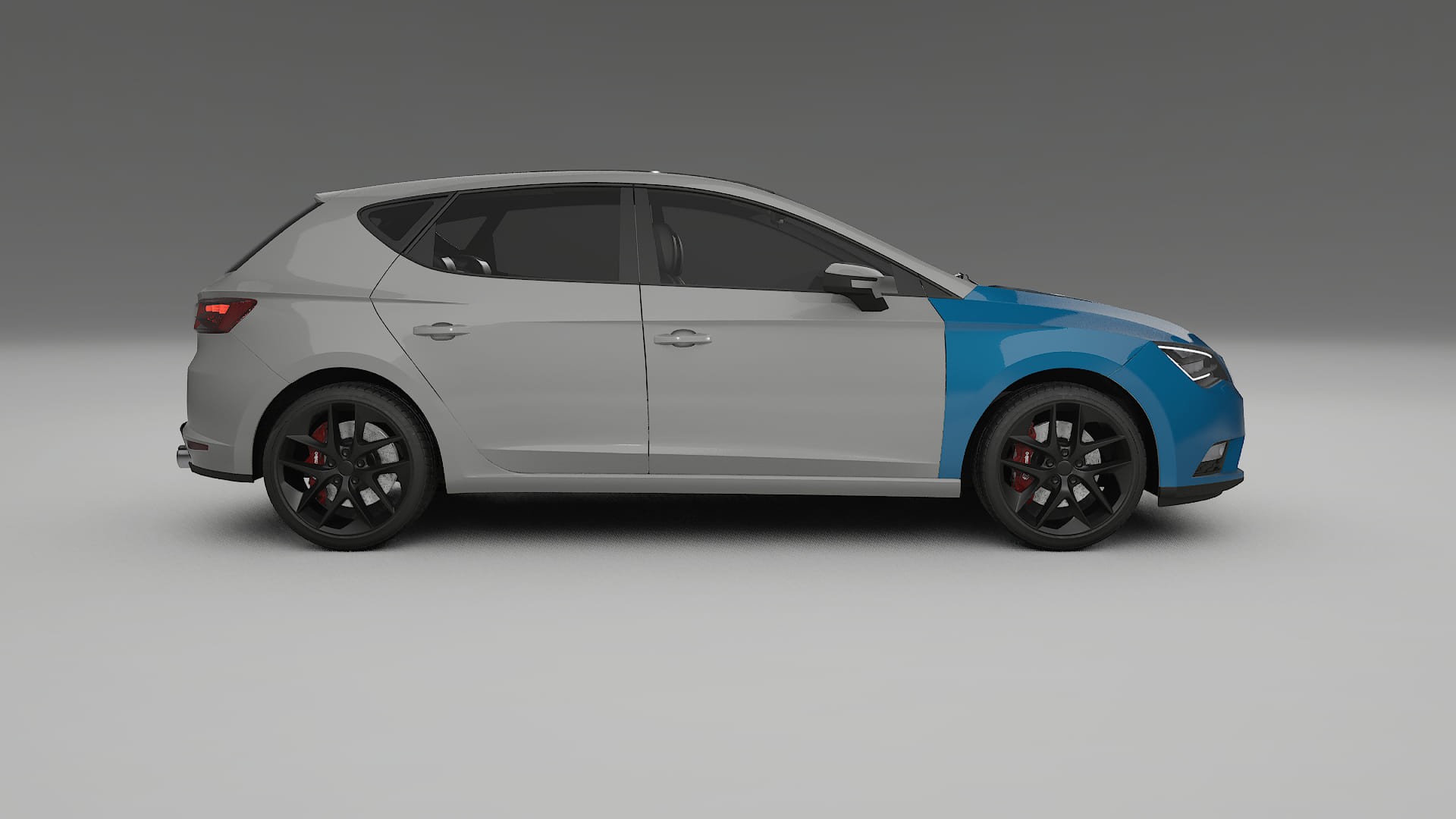 Pellicola Protettiva per Vernice Seat Leon FR 5F | CrystalGuard TPU Trasparente PPF Kit di Protezione Frontale