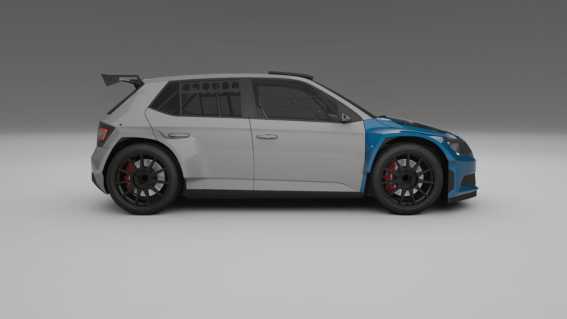 Pellicola Protettiva per Vernice Škoda Fabia R5 6V | CrystalGuard TPU Trasparente PPF Kit di Protezione Frontale