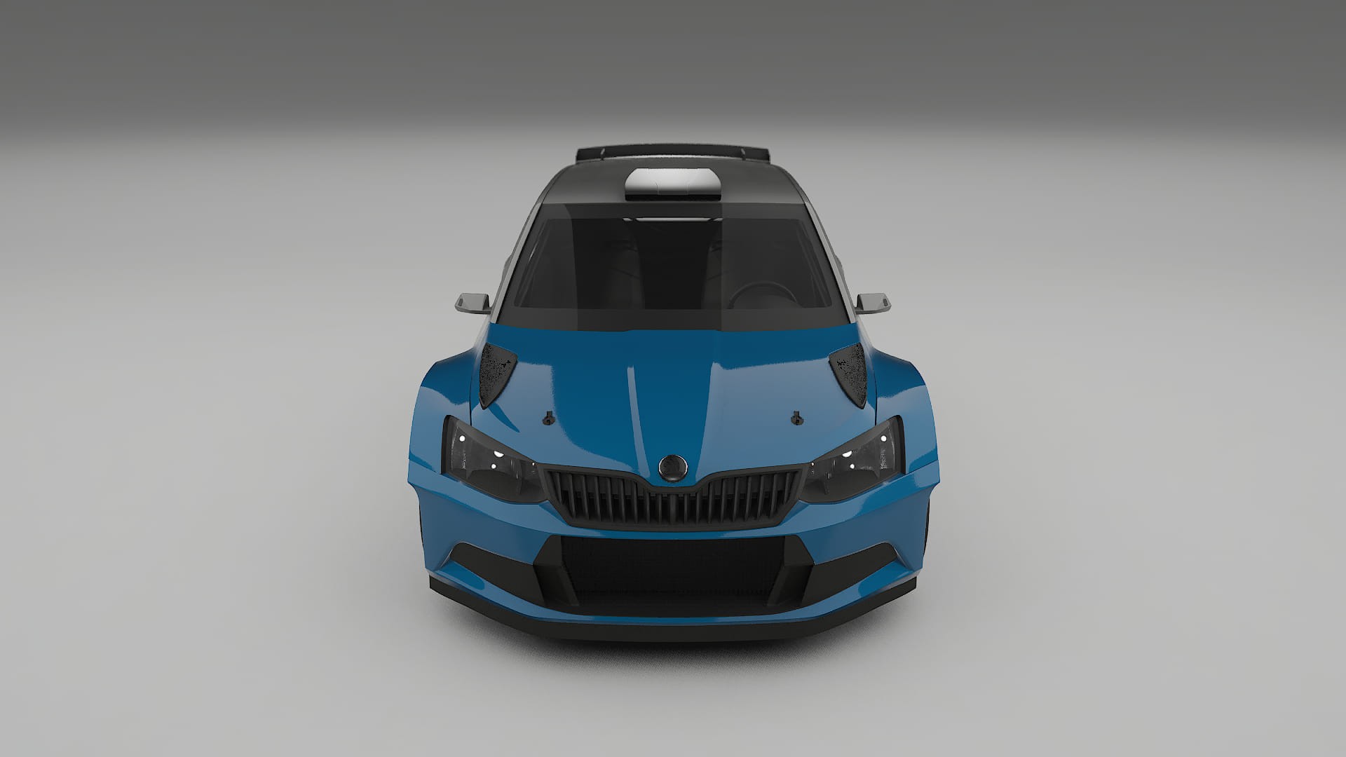 Pellicola Protettiva per Vernice Škoda Fabia R5 6V | CrystalGuard TPU Trasparente PPF Kit di Protezione Frontale