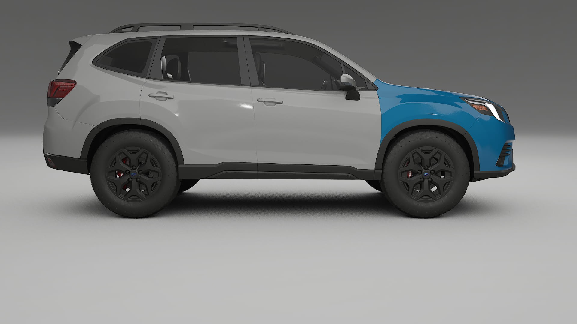 Pellicola Protettiva per Vernice Subaru Forester V SK facelift LCI | CrystalGuard TPU Trasparente PPF Kit di Protezione Frontale