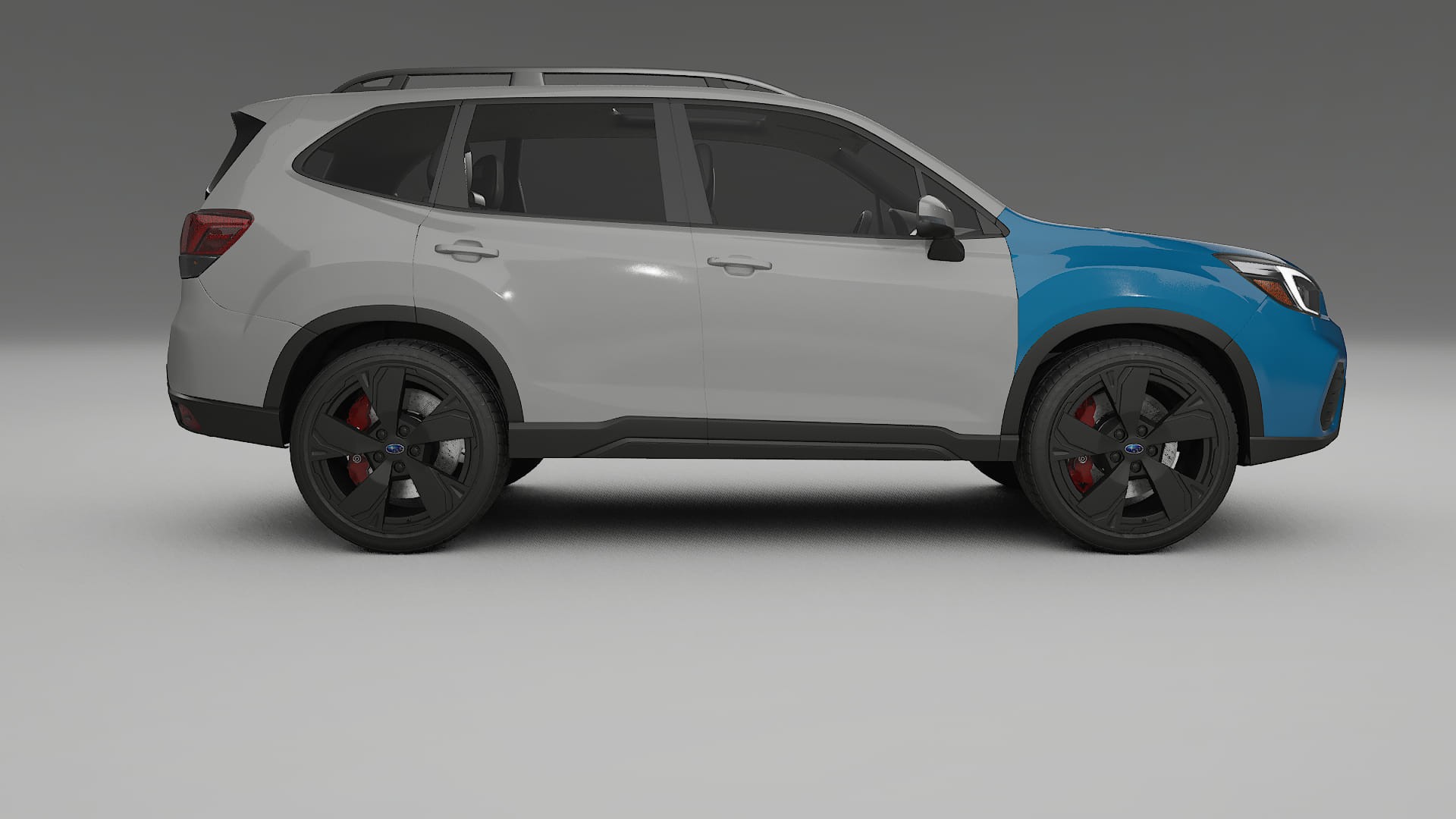 Pellicola Protettiva per Vernice Subaru Forester V SK prefacelift pre-LCI | CrystalGuard TPU Trasparente PPF Kit di Protezione F